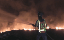 ไฟไหม้บ่อขยะแม่สอด