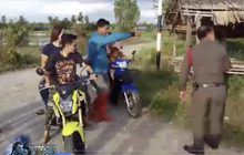 ทารกถูกทิ้งที่แผงขายแตงโมริมถนน จ.กาญจนบุรี