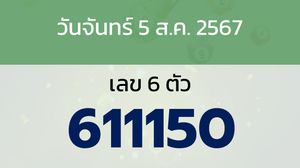 หวยลาว งวดวันจันทร์ 5 สิงหาคม 2567