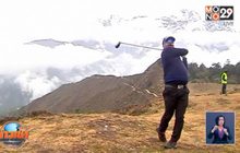 เนปาลจัดการแข่งขันกอล์ฟบนพื้นที่สูงที่สุดในโลก