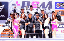 นักบิดทีม MONO29 คว้าอันดับ 1 รุ่น CBR 500 ซีซี