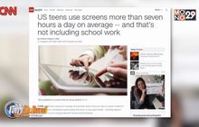 วัยรุ่นสหรัฐฯ ใช้เวลากับหน้าจอกว่า 7 ชั่วโมงต่อวัน