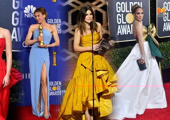 แฟชั่นงาน Golden Globes 2020 พาดูชุดราตรีสวยปัง ดีไซน์เก๋ ของดารา เซเลป