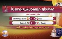 ผลการแข่งขันฟุตบอลยูฟ่า ยูโรป้าลีก รอบรองชนะเลิศ 30-04-64