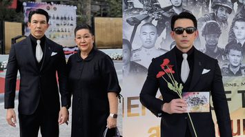 “อั้ม อธิชาติ” ควงคุณแม่ร่วมพิธีสดุดีวีรชนทหารผ่านศึก ซาบซึ้งวีรชนผู้เสียสละเพื่อชาติ