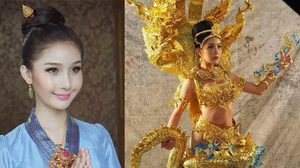 สวยตะลึง ชุดประจำชาติลาว เวที Miss International Queen 2016