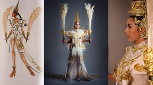 จากช้างเผือกในตำนานสู่ เศวตกุญชร ชุดประจำชาติ Miss All Nations Thailand