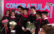 ทัพดารา รับปริญญา ม.รังสิต