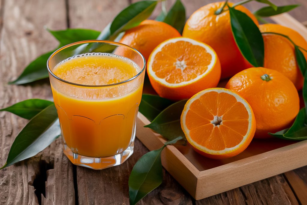 ชงกาแฟส้มให้อร่อย ควรใช้น้ำส้มคั้นสด