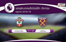 ผลการแข่งขันฟุตบอลพรีเมียร์ลีก อังกฤษ