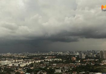 กรมอุตุเตือนวันที่ 14-18 นี้จะมีพายุฤดูร้อน อาจมีฝนฟ้าคะนอง ลูกเห็บตก
