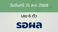 หวยลาว งวดวันจันทร์ 25 สิงหาคม 2568