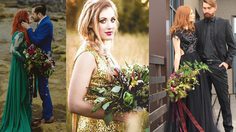 10 ภาพ ชุดเจ้าสาว สีสันสดใส ใครบอกกันว่าเจ้าสาวต้องใส่สีขาวเท่านั้น!