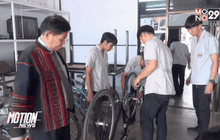 เทคนิคน่าน เปิดจุดบริการซ่อมจักรยานก่อนปั่นเพื่อแม่