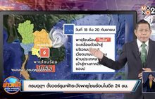 กรมอุตุฯ ตั้งวอร์รูมเฝ้าระวังพายุโซนร้อนโนอึล 24 ชม.