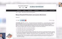 “นิสสัน” ปลด “คาร์ลอส กอส์น” พ้นตำแหน่งประธาน