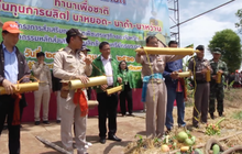 ผู้ว่าฯ มหาสารคามโชว์ไถนา