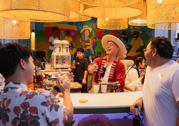 The Fig Lobby Bangkok เปิดตัว Three Peas Rooftop Block Party รูฟท็อปแห่งใหม่ใจกลางเมือง หลอมรวมพลังงาน ศิลปะ และเวลเนสไว้ในที่เดียว ภายใต้คอนเซ็ปต์สุดยูนีค POWER. PLUNGE. PARTY.