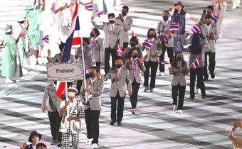 ยิ่งใหญ่อลังการ!ทัพนักกีฬาไทยร่วมพิธีเปิดโอลิมปิก 2020 อย่างเป็นทางการ