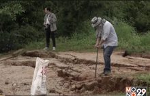 ตรวจสอบดินทรุดตัว อ.แม่เมาะ จ.ลำปาง