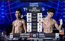 คู่ที่ 1 Super Fight รถถัง จิตเมืองนนท์ VS. นิวะ เคซุเกะ