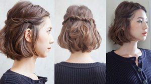 ผมสั้น เซ็ทง่ายๆ ก็สวยออกงาน แบบสวยมีสไตล์ได้แล้ว