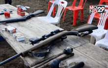 ตรวจค้นเป้าหมายยาเสพติดชายแดน