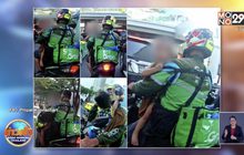 ร้านบะหมี่ใจป้ำให้กินฟรี 1 ปี แกร็บพ่อลูกอ่อนขี่สู้ชีวิต