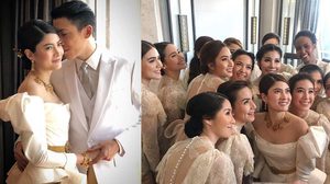 งามแบบไทย มาร์กี้ และแก๊งเพื่อนเจ้าสาว ในชุดไทยประยุกต์ ดูดีมว้ากกกกก