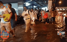 ฝนถล่มกรุง น้ำท่วม-รถติดหนัก