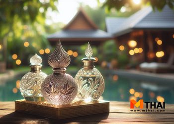 น้ำอบ เครื่องหอมสไตล์ไทย ไอเท็มสรงน้ำพระ รดน้ำดำหัว ช่วงสงกรานต์