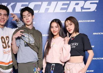 ส่องสตรีทลุค เอมี่, บอนนี่, ไปป์ และนิว กับสนีกเกอร์จากคอลเลกชันล่าสุด Skechers Street™ Shadow พร้อมตบเท้าร่วมงานเปิดสโตร์โฉมใหม่สุดล้ำที่ MegaBangna