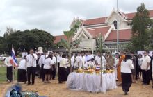 หลายจังหวัดเร่งสร้างพระเมรุมาศจำลอง