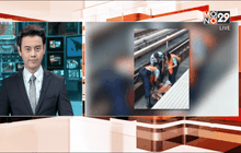 ผู้โดยสารหญิงเป็นลมตกรางบีทีเอส