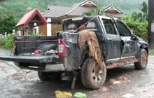 ยึดอาวุธสงครามในรถที่เกิดอุบัติเหตุ จ.ตราด