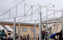 อาคารเรียนจากขยะพลาสติกในไอวอรีโคสต์