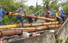 สะพานน้ำพังถล่ม ผู้ว่าฯ สั่งเร่งซ่อมด่วน