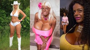 อดีตแอร์โฮสเตสผิวขาว ลงทุน 2.2 ล้าน ฉีดสีผิว อัพนมไซส์ยักษ์ สวยๆ สไตล์แอฟริกัน