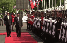 สมเด็จฮุนเซนหารือทวิภาคีกับนายกรัฐมนตรีไทย