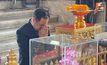 “อนุทิน” สักการะศาลหลักเมือง – วัดพระแก้ว เสริมสิริมงคล หลังรับตำแหน่งนายกฯ ขอพรให้ประเทศเจริญก้าวหน้า – สงบ