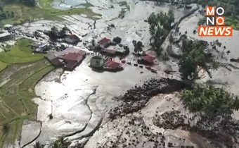 ยอดเสียชีวิตน้ำท่วม – ลาวาเย็นถล่มในอินโดฯ พุ่งทะลุ 100 รายแล้ว