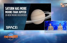 ดาวเสาร์มีดวงจันทร์มากที่สุด แซงดาวพฤหัสบดี