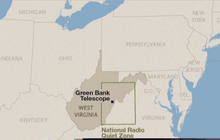 “Quiet Zone” เขตปลอดสัญญาณโทรศัพท์ในสหรัฐ