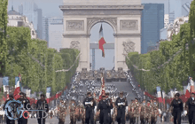 พิธีสวนสนามฉลองวันชาติฝรั่งเศส