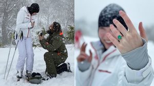 เซอร์ไพร์สแรง! หนุ่มซ่อน แหวนแต่งงาน ไว้ใกล้ๆ แฟนสาวนานกว่า 3 ปี แต่เธอไม่รู้