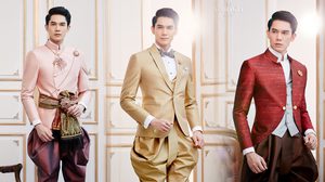 ชุดแต่งงานไทย ผู้ชาย ดีไซน์พิเศษเพื่อ หนุ่มกล้ามโต ไม่ให้ดูแน่นตันเกินไป