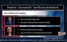 นโยบายสองขั้ว “มาครง-เลอแปน” ชิงเก้าอี้ผู้นำฝรั่งเศส