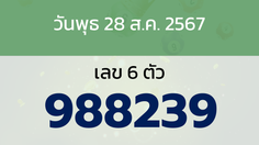 หวยลาว งวดวันพุธ 28 สิงหาคม 2567