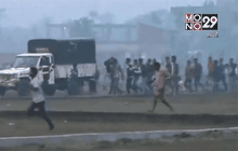 ช้างตกมันบุกอาละวาดในอินเดีย