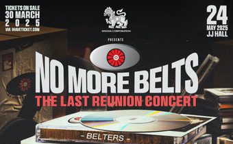 24 พ.ค.นี้ หวนคืนสู่อดีตครั้งสุดท้ายของ ‘NO MORE BELTS’ คอนเสิร์ตใหญ่ในรอบ 17 ปี กับ 5 เหตุผลที่แฟนเพลงอินดี้ไม่ควรพลาด!